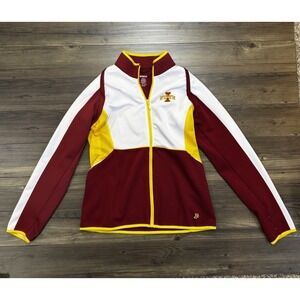 Women's Iowa State Cyclones Ladies XL Zip Up Jacket Authentic Removable Sleeve